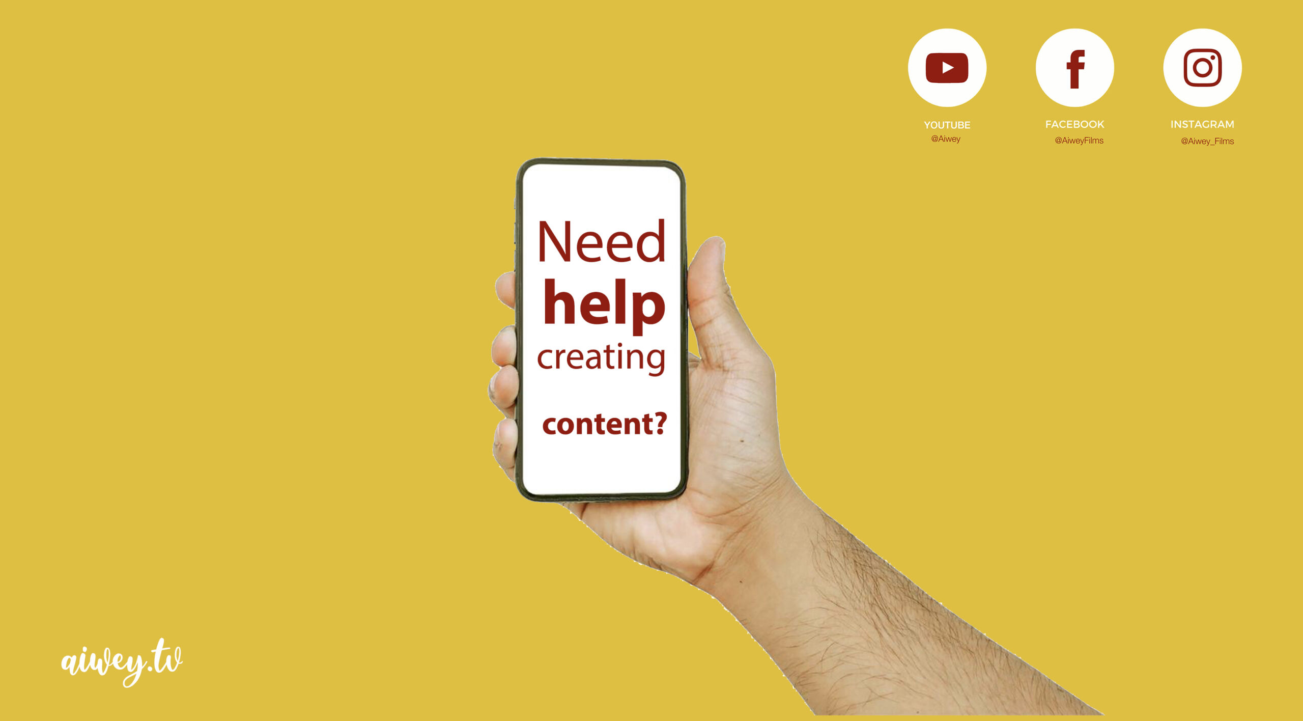 NEED HELP CREATING CONTENT?